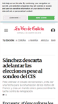 Mobile Screenshot of media.lavozdegalicia.es