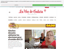 Tablet Screenshot of media.lavozdegalicia.es